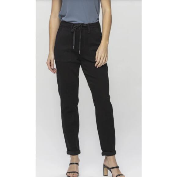 Judy Blue Black Jeans Denim Joggers Size 9 /29‎ - Picture 1 of 11